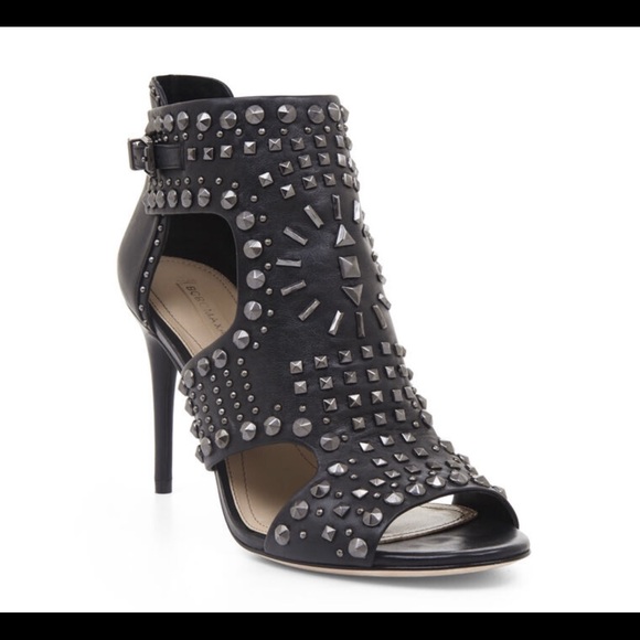 BCBG MAXAZRIA RUNWAY PROSE STUDDED HEELS - Picture 2 of 8